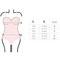 Svůdná krajková košilka + tanga Dkaren Kimberly - 70194877 - 5