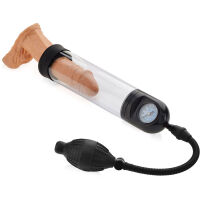 MANUÁLNÍ PUMPA NA ZVĚTŠENÍ PENISU S TLAKOMĚREM  - 72291598 - 2