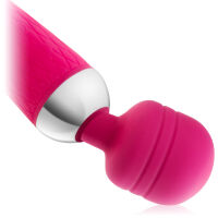 SILIKONOVÝ MASAŽÉR - VIBRÁTOR 10 PROGRAMŮ - PODSVÍCENÍ  LED - 50286566 - 5