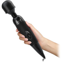 MASAŽÉR ORGASMOVÝ VIBRÁTOR - NAPÁJENÝ ZE ZÁSUVKY - FAIRY BLACK - 57659812 - 2