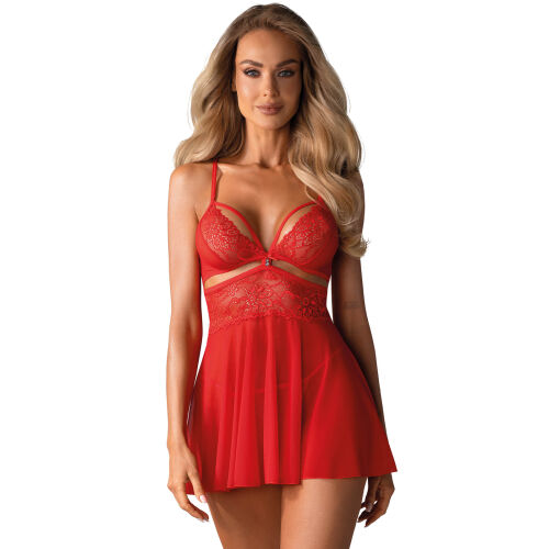 Obsessive babydoll a tanga 838-BAB-3 - 79188148