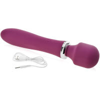 OBOUSTRANNÝ EROTICKÝ MASAŽÉR VIBRÁTOR 2v1 DO VAGÍNY A NA KLITORIS  - 73827856 - 3