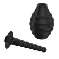 Černá hruška na klystýr irigátor pro anální sex 330 ml - 73026801 - 2