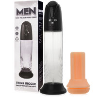 AUTOMATICKÁ PUMPA NA PENIS  + SACÍ MASTURBÁTOR UMĚLÁ VAGÍNA 2v1 - 77077840 - 5