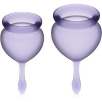 SATISFYER FEEL GOOD - MENSTRUAČNÍ KALÍČEK SADA 2 KS   - 73402844 - 4