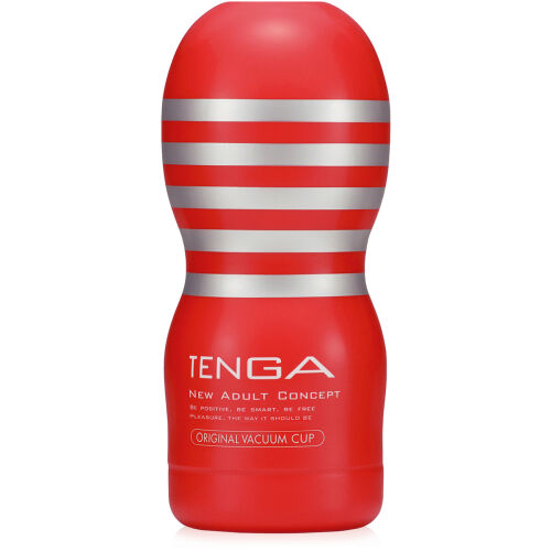 JAPONSKÝ MASTURBÁTOR - TENGA DEEP THROAT RED - DSR 500194