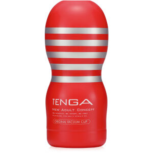 JAPONSKÝ MASTURBÁTOR - TENGA DEEP THROAT RED - DSR 500194