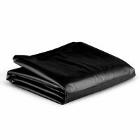 Vodotěsná černá vinylová prostěradla 180 × 220 cm - 73667003 - 2