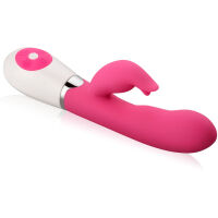 DVOJITÝ SILIKONOVÝ VIBRÁTOR S JAZÝČKEM  PRETTY LOVE „FELIX” - LBB 014223 - 2