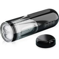 ROTAČNĚ POSUVNÝ MASTURBÁTOR 400 POHYBŮ/MINUTU S FUNKCÍ ZVUKU - 50 VARIANT STIMULACE - 77626811 - 7