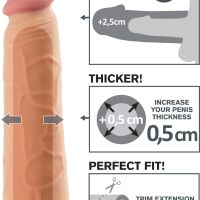 REALISTICKÝ NÁVLEK - PRODLUŽUJE O 2,5CM - ZVĚTŠUJE OBJEM O 0,5 CM – 74439684 - 3
