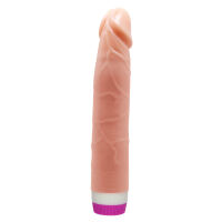 Realistický anatomický vibrátor – tělový penis s otočným ovladačem 21,5 cm - 77174857 - 6