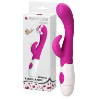 PRETTY LOVE „ARTHUR” SILIKONOVÝ VIBRÁTOR S MASÁŽNÍM MOTORKEM- LBB 014218 - 3