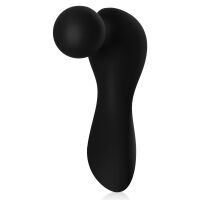 Černý mini masér pro ženy wand 10 vibračních možností - 77885483 - 5