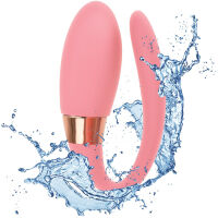 INTENZIVNÍ MASAŽÉR PRO PÁRY, STIMULAČNÍ VIBRAČNÍ VAJÍČKO PRO NI I PRO NĚHO  RŮŽOVÁ - 75131003 - 5