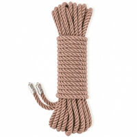 Rebellion béžové lano na svazování bondage BDSM 10 m - 77126084 - 2