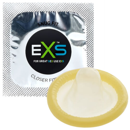 Těsnější kondom pro dokonalé přilnutí EXS SNUG - 72145681