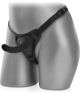 STRAP-ON PRO ZAČÁTEČNÍKY TENKÉ DILDO ANÁLNÍ I VAGINÁLNÍ  - 74283532
