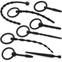 SILIKONOVÝ DILATÁTOR 8 KUSŮ - SADA NA STIMULACI MOČOVÉ TRUBICE - 75750455 - 2