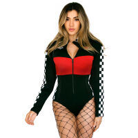 Senzuální body se zipem Racer Girl erotické prádlo - 76610698 - 3