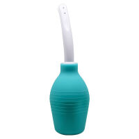 Modrá intimní sprcha s hruškou pro anální sex 310 ml - 76095790 - 5