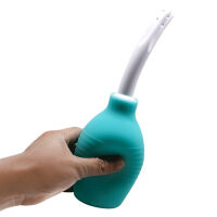 Modrá intimní sprcha s hruškou pro anální sex 310 ml - 76095790 - 2