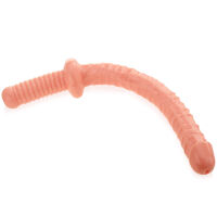 PENETRAČNÍ HŮLKA DILDO 45 cm OBOUSTRANNÝ PENIS DOUBLE DONG VAGINÁLNĚ-ANÁLNÍ  - 74757351 - 2