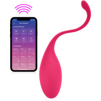 SILIKONOVÉ VAJÍČKO OVLÁDANÉ APLIKACÍ VIBRAČNÍ VAJÍČKO - 71479913 - 3