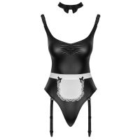 Cottelli smyslný kostým pokojské body s zástěrou - 70092261 - 5