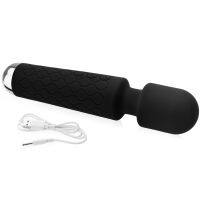 VODĚODOLNÝ EROTICKÝ MASÁŽNÍ VIBRÁTOR WAND 140 MOŽNOSTÍ MAZLENÍ - 72509566 - 3