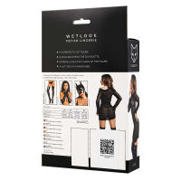 Komplet Glossy Sheril Wetlook 3-dílná souprava spodního prádla - 72770683 - 4