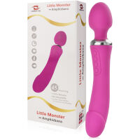 DVOUSTRANNÝ VIBRÁTOR NAHŘÍVANÝ 45 °C HORKÝ MASTURBÁTOR – 73213361 - 8