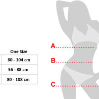 BODYSTOCKING SE SMYSLNÝMI PRŮSTŘIHY A OTEVŘENÝM ROZKROKEM - 71076709 - 4