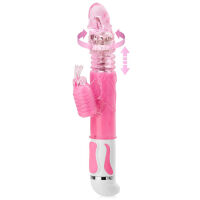 POSUVNĚ-ROTAČNÍ VIBRÁTOR S MOTÝLKEM -ABSOLUTNÍ ROZKOŠ  – 82333739 - 3