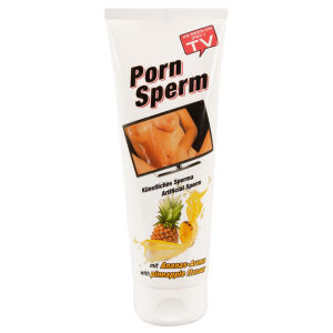 Umělé sperma s vůní ananasu Porn Sperm Pineapple 250 ml - 77780581
