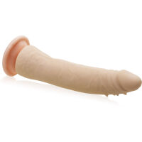 PRUŽNÉ OHEBNÉ DILDO NA PŘÍSAVCE POHYBLIVÝ ÚD VÝSTUPKY  - 79979349 - 2