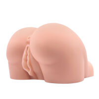 Realistická umělá vagína a anální otvor s vibracemi + ovladač - 76180210 - 5