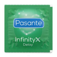 Pasante Infinity X Delay znecitlivující kondomy pro oddálení ejakulace 12 ks - 79986046 - 2