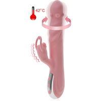 ROTAČNÍ VIBRÁTOR NAHŘÍVANÝ DO 45°C STIMULUJÍCÍ G BOD A KLITORIS  - 74071544 - 3
