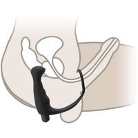 MASAŽÉR PROSTATY 10 PROGRAMŮ + KROUŽEK NA PENIS ČI VARLATA  – 72271382 - 3