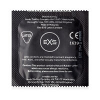 Kondomy z černého latexu EXS BLACK LATEX 12 ks - 78496749 - 2