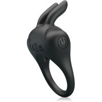 VIBRAČNÍ EREKČNÍ KROUŽEK S KRÁLÍČEK - ZVYŠUJE EREKCI A LASKÁ KLITORIS - 74739576 - 3