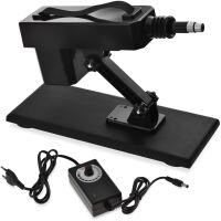 SEX MAŠINA - 42 POHYBŮ/MINUTU, SILNÝ POSUVNÝ VIBRÁTOR + SADA DVOU DILDO  - 78969124 - 4