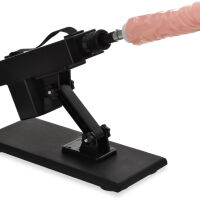 SEX MAŠINA - 42 POHYBŮ/MINUTU, SILNÝ POSUVNÝ VIBRÁTOR + SADA DVOU DILDO  - 78969124 - 3