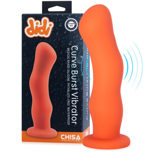 Ohebný vibrátor 9 silných vibrací stimulátor bodu G 18 cm - 76321400