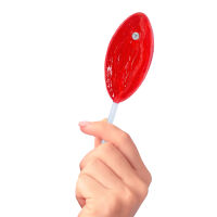 Jahodové lízátko ve tvaru vagíny zábavný dárek - 75192835 - 3