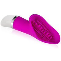 Silikonový masážní stimulátor klitorisu s výstupky, 20 funkcí - 73213749 - 2