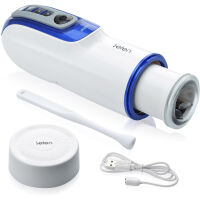 SEX MASTURBÁTOR 380 POHYBŮ ZA MINUTU + FUNKCE NAHŘÍVÁNÍ DO 42°°C + SÁNÍ  - 74615959 - 2