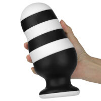 Velký silikonový anální kolík na silné přísavce 8,2 cm - 79703586 - 9